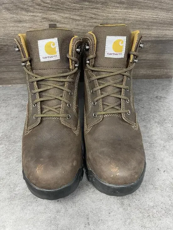 Carhartt Rugged Flex Waterproof Work Boots Mens Size 9.5 W Brown - Picture 3 of 10